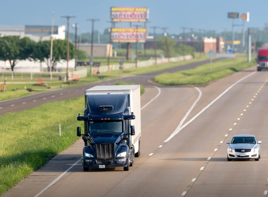 Aurora Innovation Launches First Driverless Trucking Service on U.S. Public Road