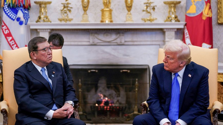 Trump announces 'massive' trade deal with Japan